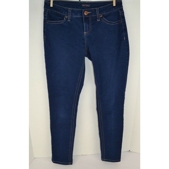 Red Camel Ultra Low Skinny Blue Jeans - Picture 4 of 8